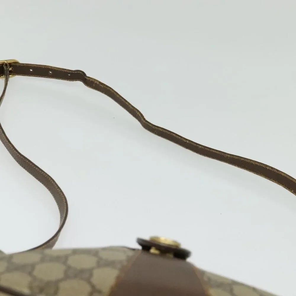 Authentic GUCCI GG Supreme Web Sherry Line Bag PVC Beige Gold Red 89 02 032 - Picture 6 of 16